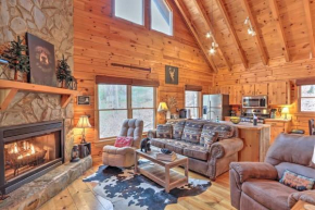 Pet-Friendly Mountain Retreat Fire Pit Hot Tub